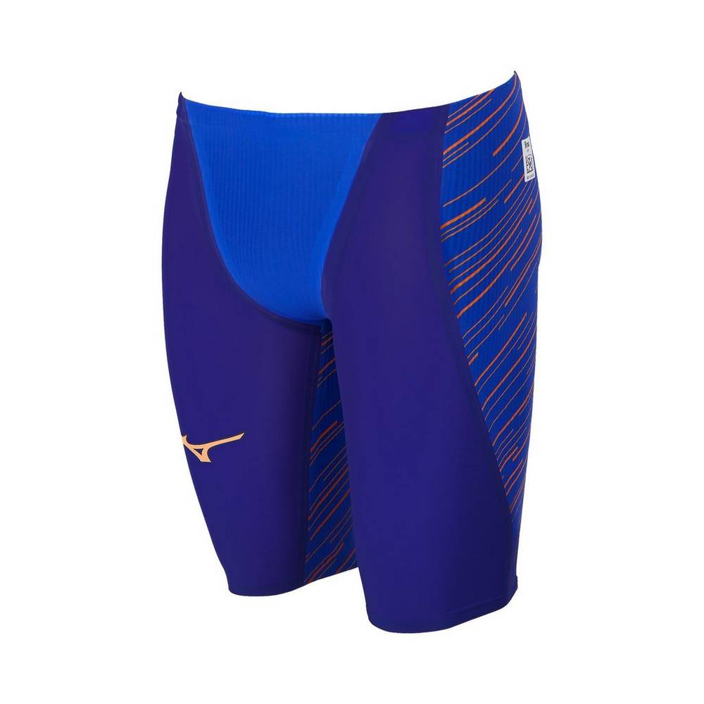 Trajes De Baño Mizuno GX-Sonic III MR Jammer Hombre Azul Real/Naranjas Baratas IPMU-92386